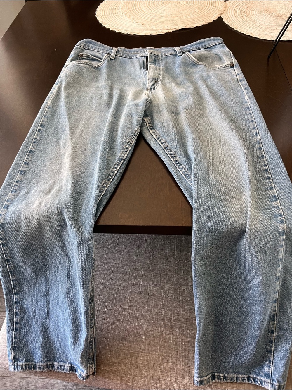 Wrangler Relaxed Fit Light Blue Jeans